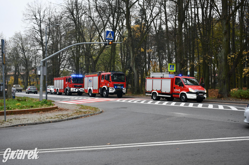 Tarnowskie Góry. Zderzenie z wozem służby więziennej [FOTO]