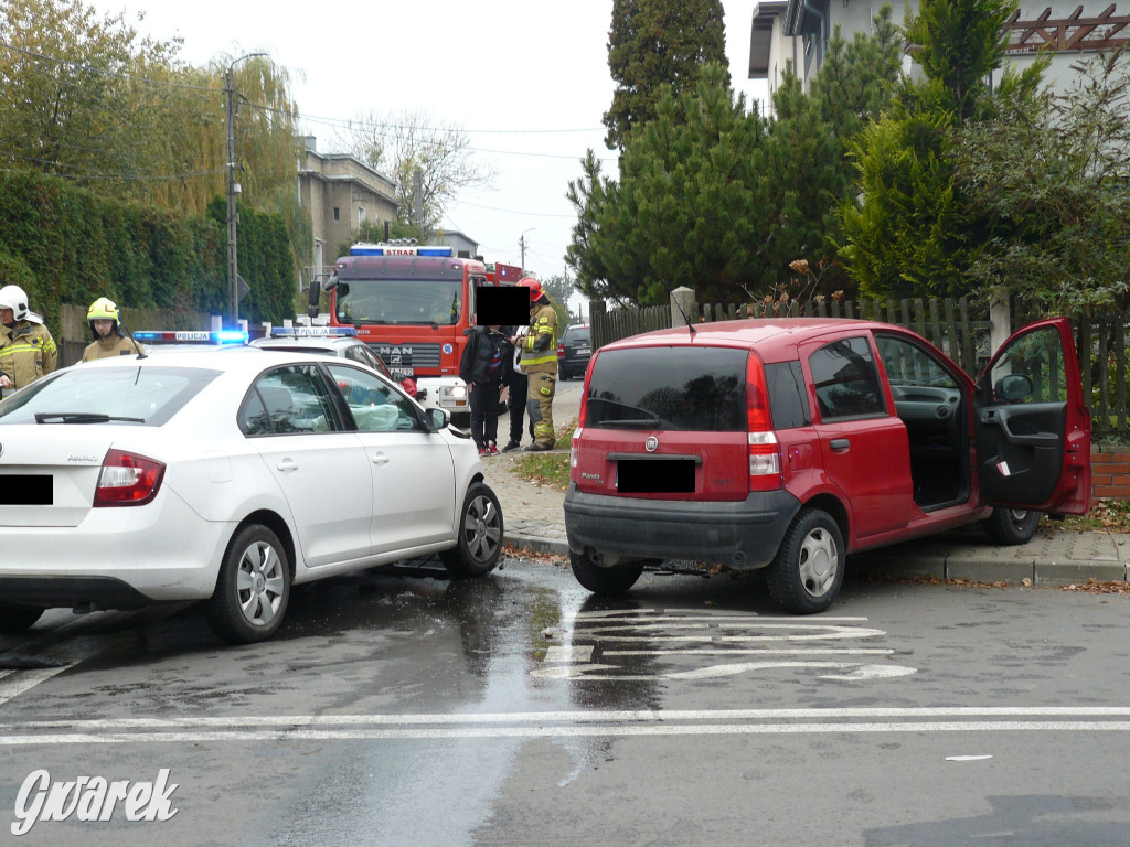 Tarnowskie Góry. Zderzenie na skrzyżowaniu