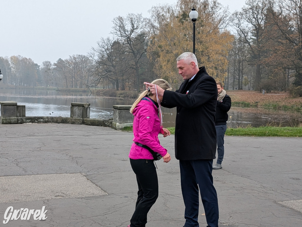 Świerklaniec. Pobiegli, poszli, świętowali w narodowych barwach