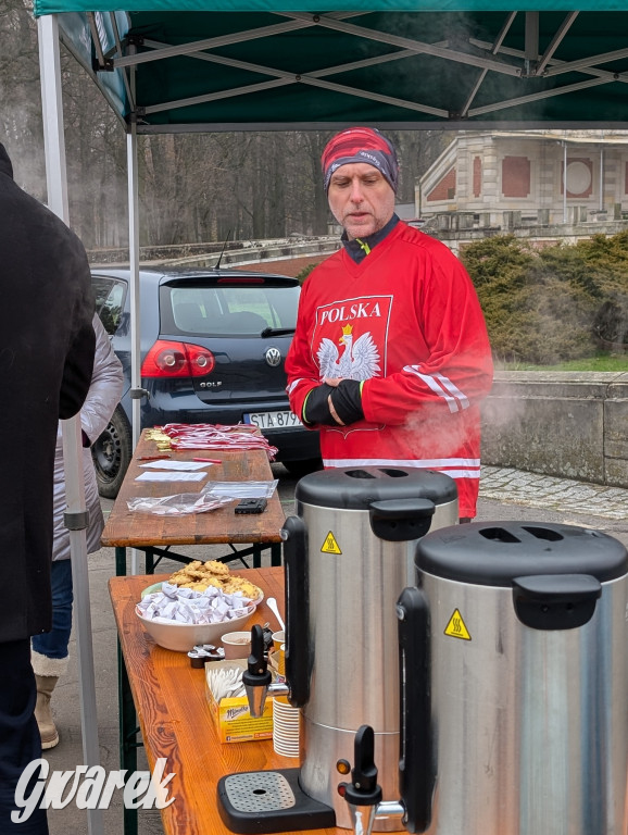 Świerklaniec. Pobiegli, poszli, świętowali w narodowych barwach