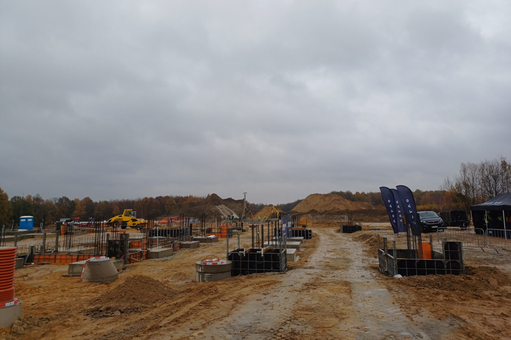 Przy DK 78 w Wieszowie powstaje Volvo Trucks Center