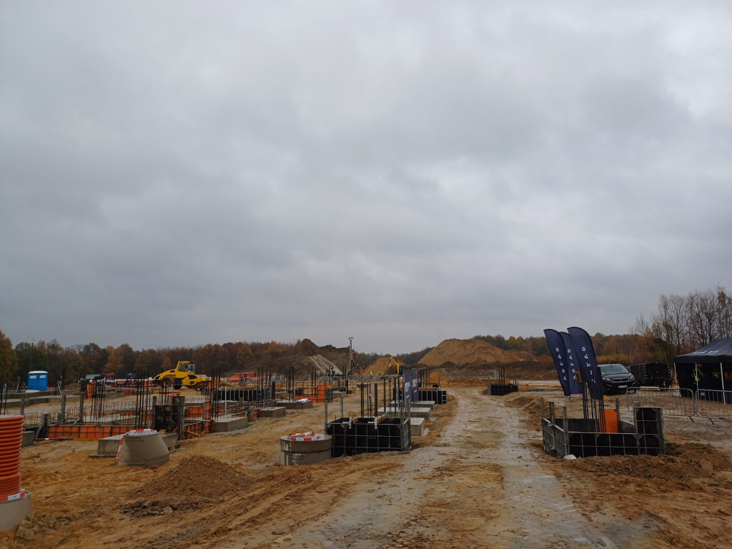 Przy DK 78 w Wieszowie powstaje Volvo Trucks Center