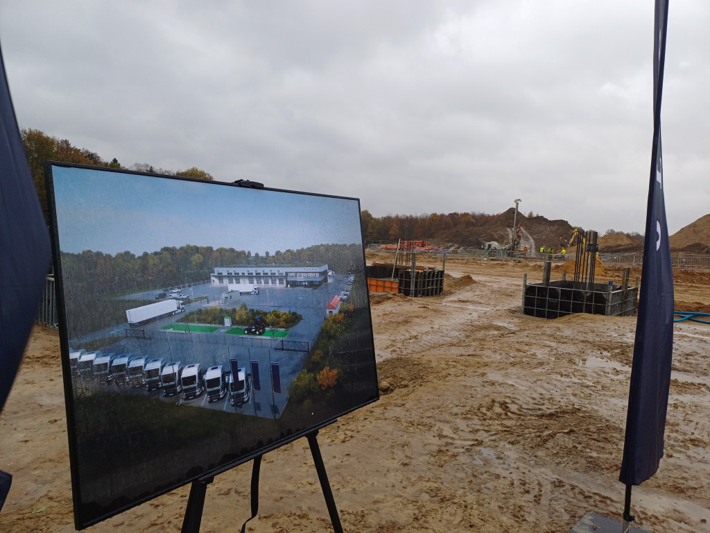 Przy DK 78 w Wieszowie powstaje Volvo Trucks Center