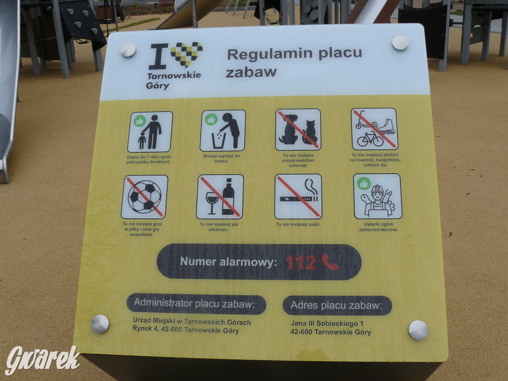 Tarnowskie Góry. Plac zabaw przy rondzie otwarty [FOTO]