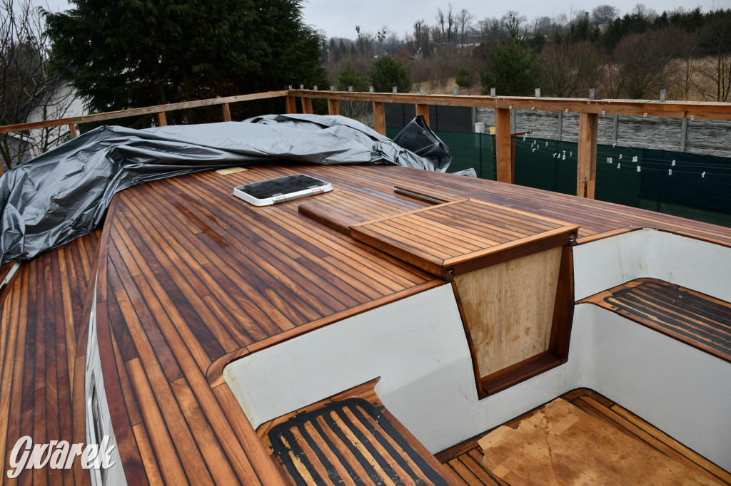 Tarnowskie Góry. Zbudował pełnomorski jacht