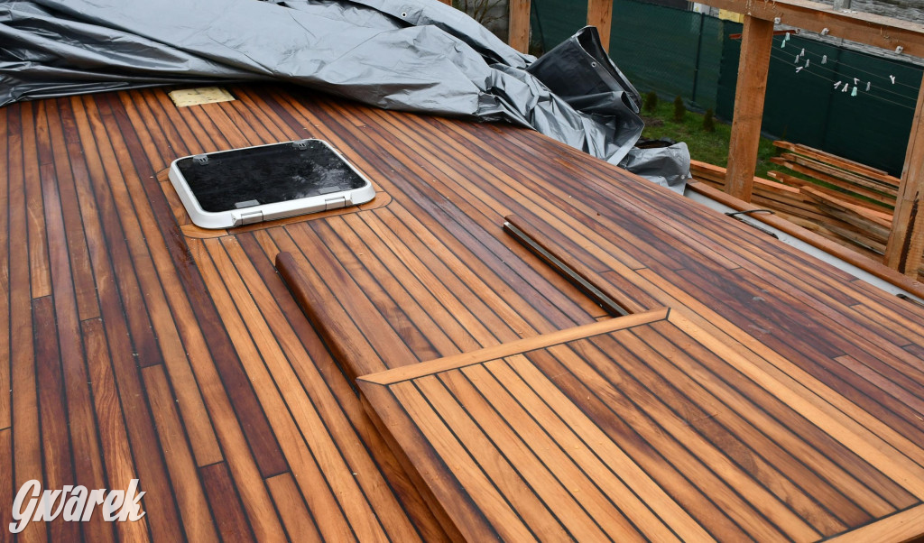 Tarnowskie Góry. Zbudował pełnomorski jacht