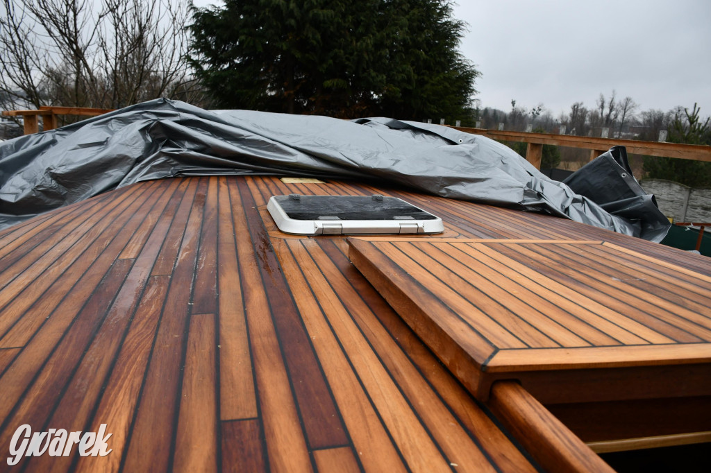 Tarnowskie Góry. Zbudował pełnomorski jacht