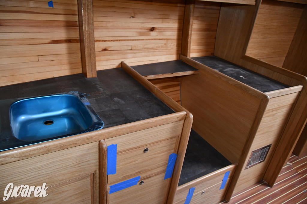 Tarnowskie Góry. Zbudował pełnomorski jacht