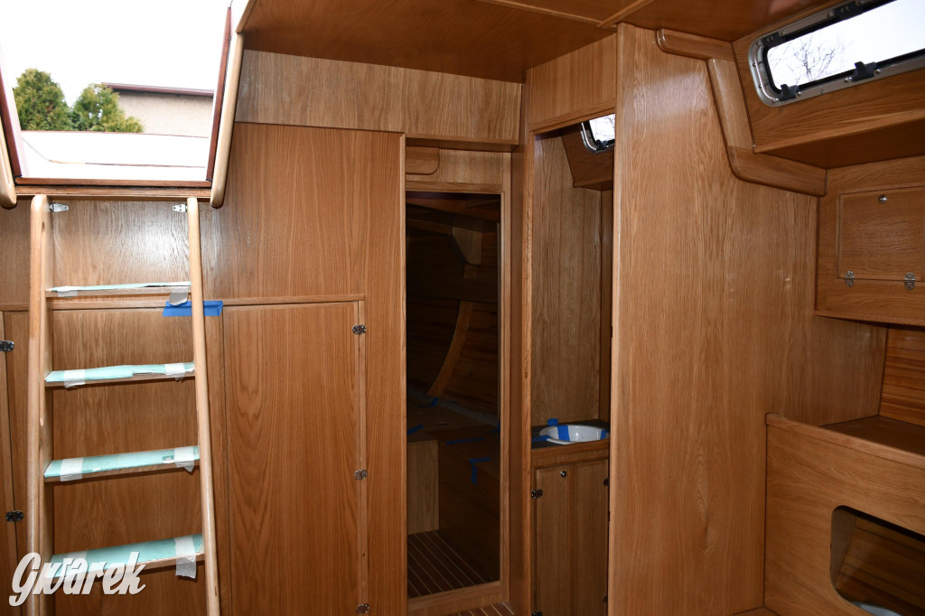 Tarnowskie Góry. Zbudował pełnomorski jacht