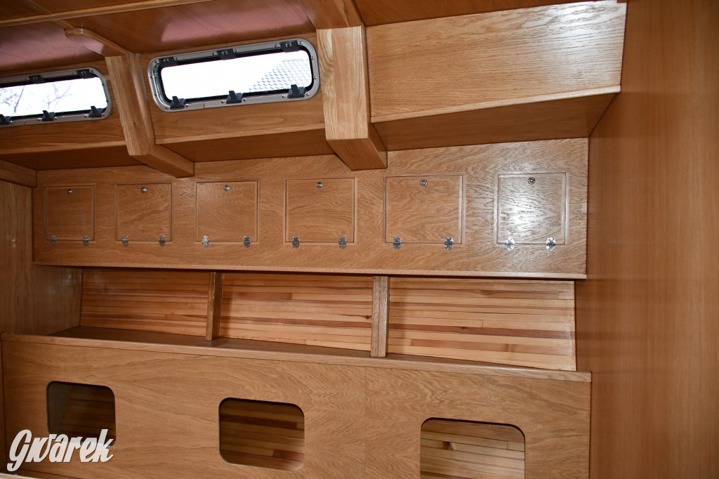 Tarnowskie Góry. Zbudował pełnomorski jacht