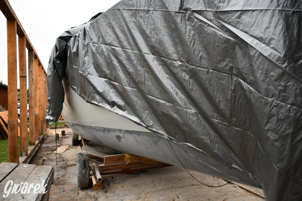 Tarnowskie Góry. Zbudował pełnomorski jacht