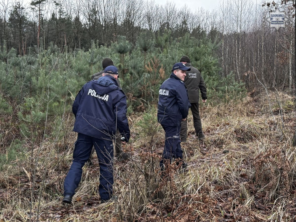 Policjanci i strażnicy patrolują lasy [FOTO]