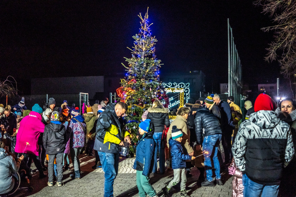 Akcja choinka, czyli świąteczny klimat w Orzechu [FOTO]