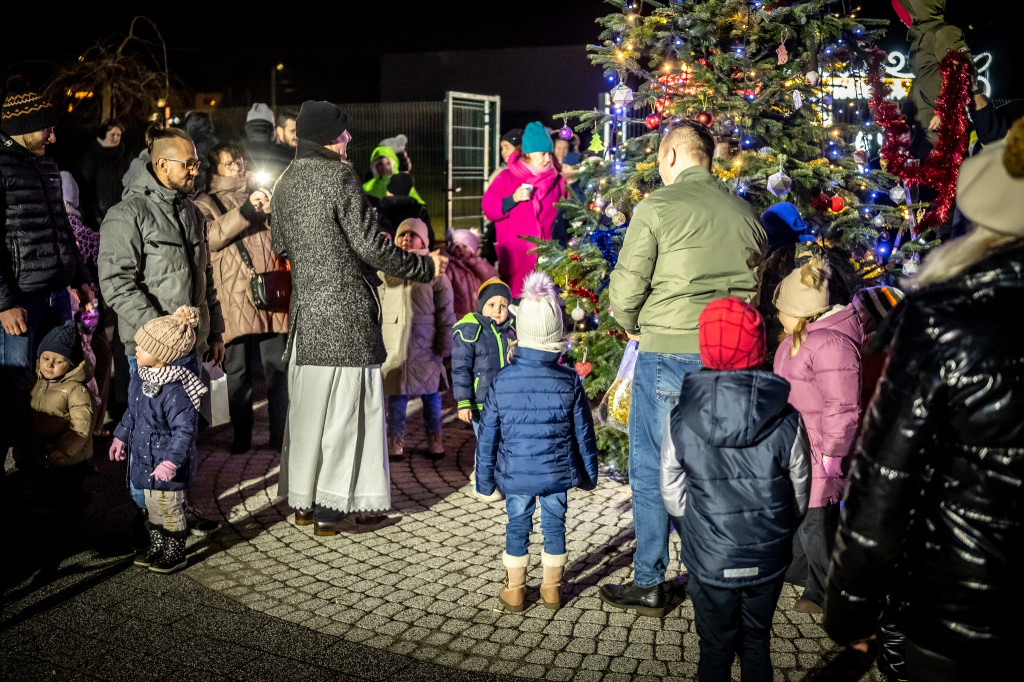 Akcja choinka, czyli świąteczny klimat w Orzechu [FOTO]