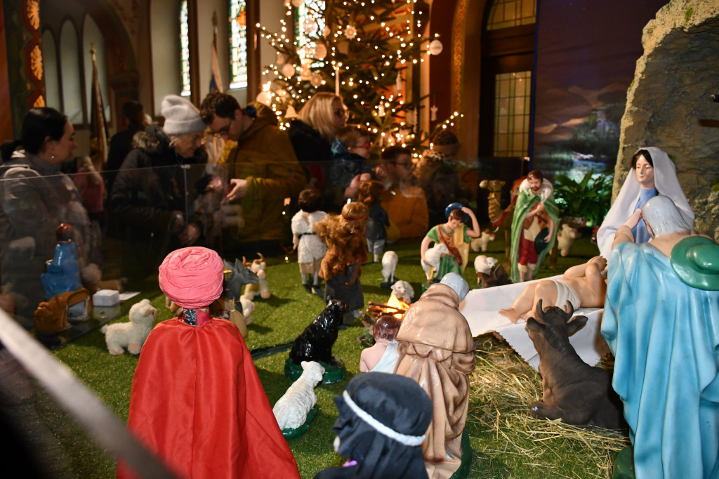 Bobrowniki Śląskie. Ruchoma szopka