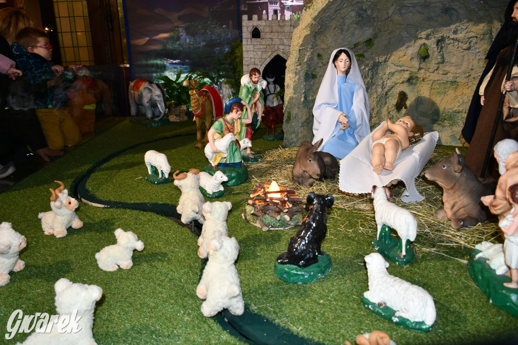 Bobrowniki Śląskie. Ruchoma szopka