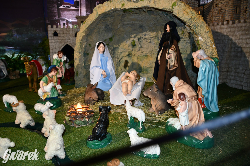 Bobrowniki Śląskie. Ruchoma szopka