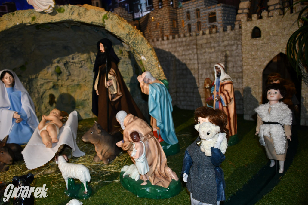 Bobrowniki Śląskie. Ruchoma szopka