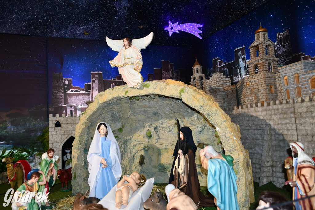 Bobrowniki Śląskie. Ruchoma szopka