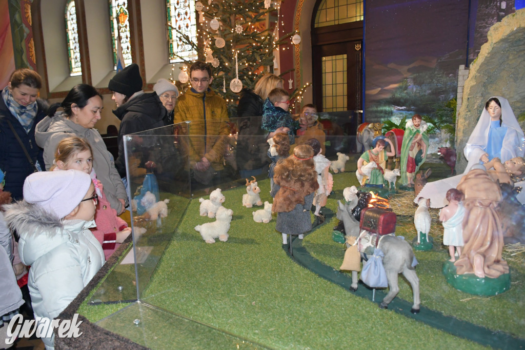 Bobrowniki Śląskie. Ruchoma szopka