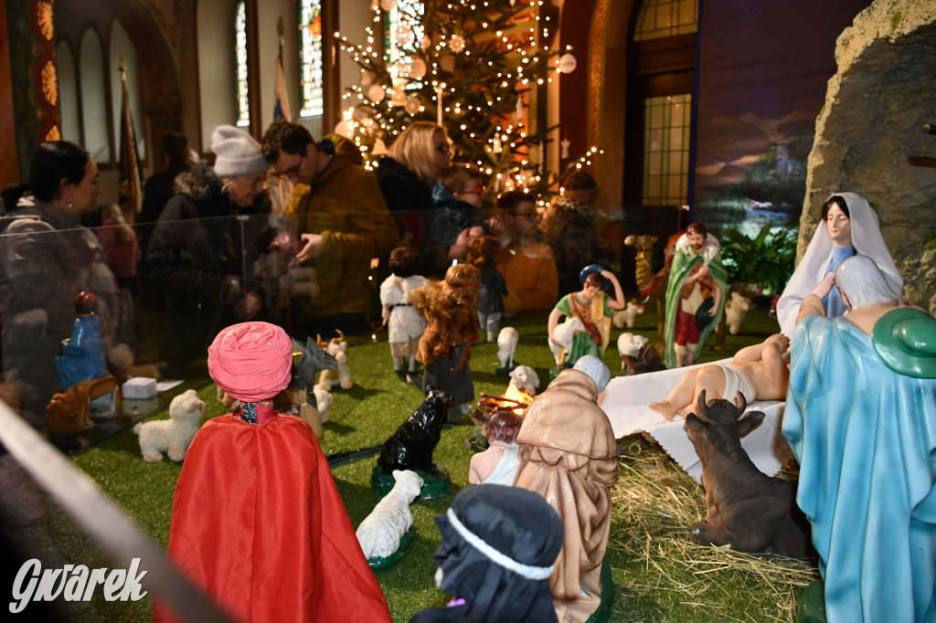 Bobrowniki Śląskie. Ruchoma szopka