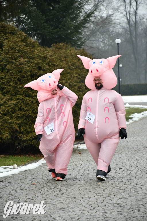 W śmiesznych przebraniach pobiegli dla WOŚP