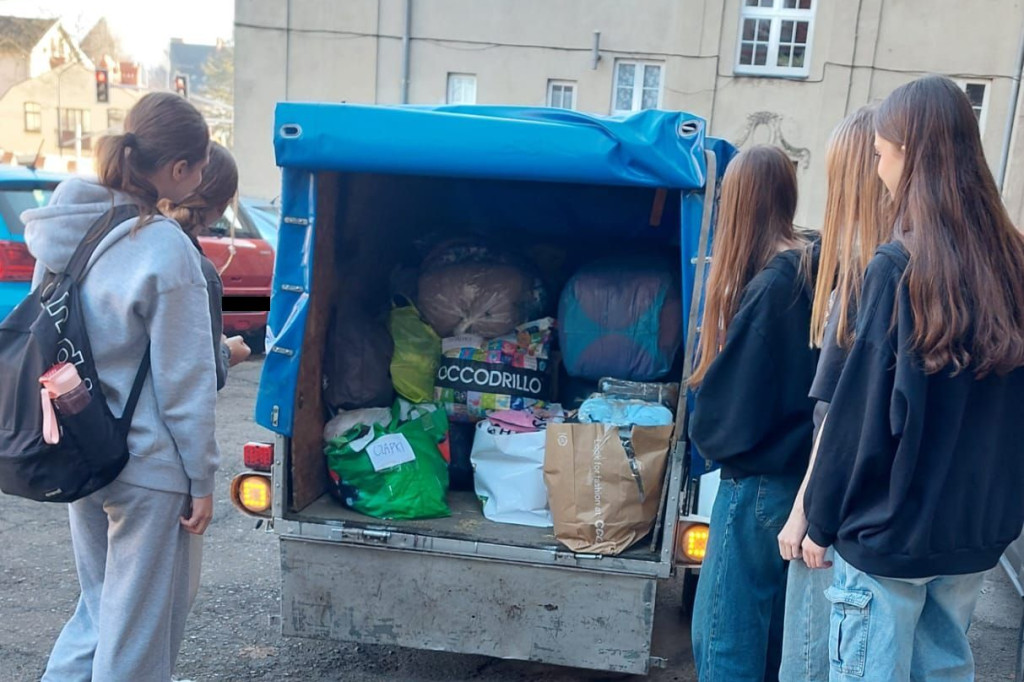 OSP Kalety i OSP Żyglinek pomagają powodzianom