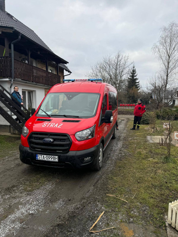 OSP Kalety i OSP Żyglinek pomagają powodzianom