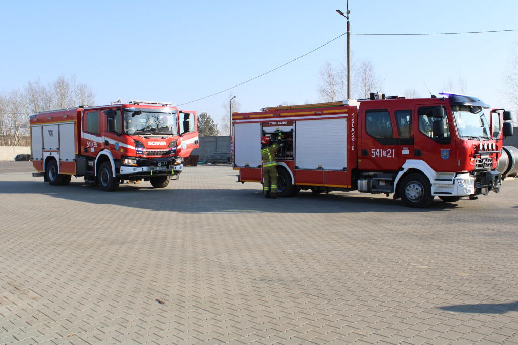 Piekary Śl. Ćwiczenia  w zakładzie Cobra Europa