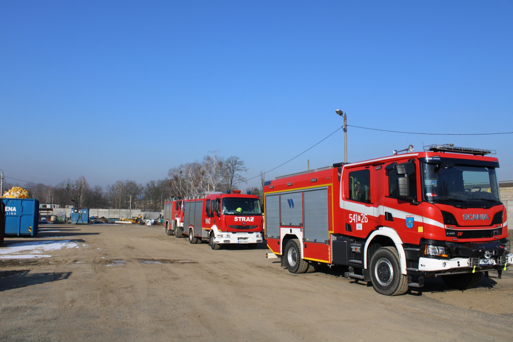 Piekary Śl. Ćwiczenia  w zakładzie Cobra Europa