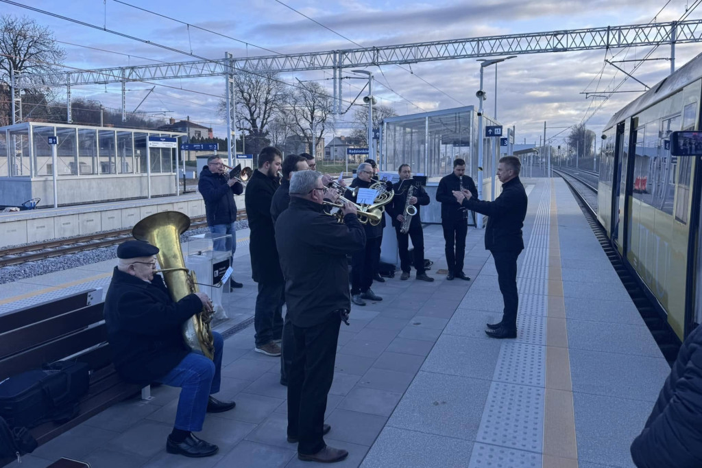 Pociąg Papieski w Radzionkowie i Tarnowskich Górach