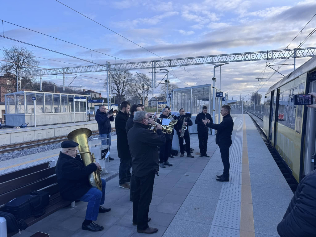 Pociąg Papieski w Radzionkowie i Tarnowskich Górach