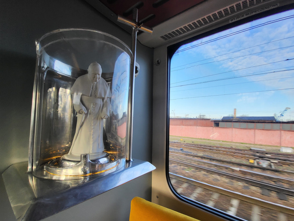 Pociąg Papieski w Radzionkowie i Tarnowskich Górach