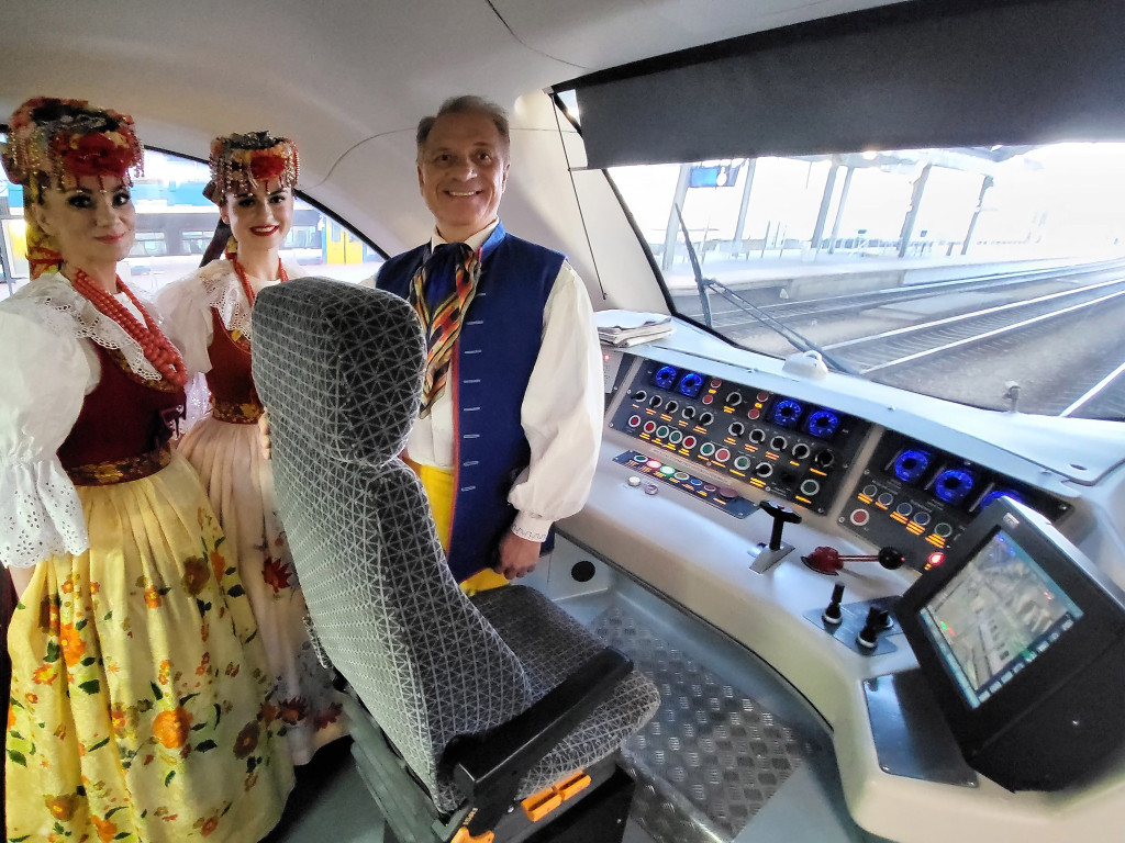 Pociąg Papieski w Radzionkowie i Tarnowskich Górach