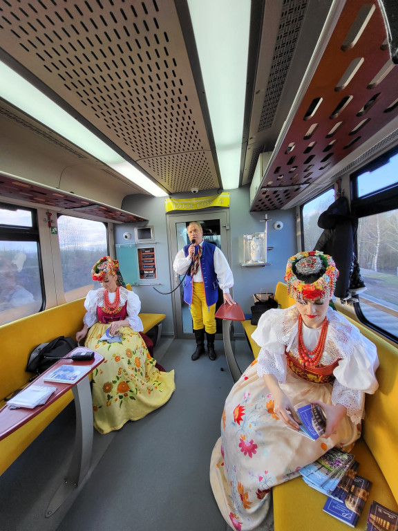 Pociąg Papieski w Radzionkowie i Tarnowskich Górach