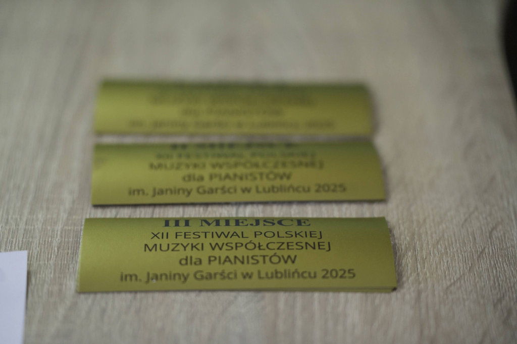 Nasz uczeń na I miejscu na festiwalu pianistów