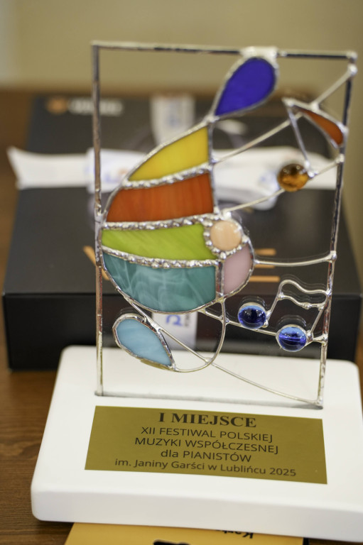 Nasz uczeń na I miejscu na festiwalu pianistów