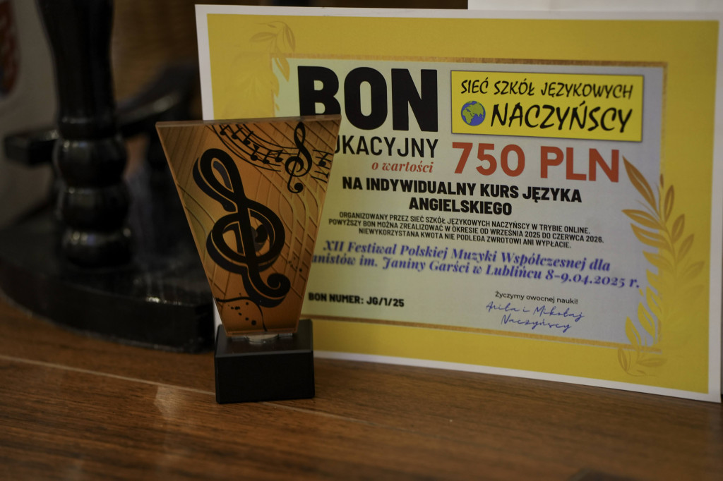 Nasz uczeń na I miejscu na festiwalu pianistów