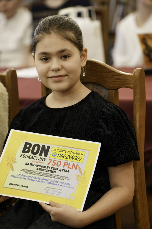 Nasz uczeń na I miejscu na festiwalu pianistów