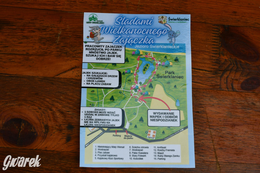 Świerklaniec. Wielkanocne szukanie jajek