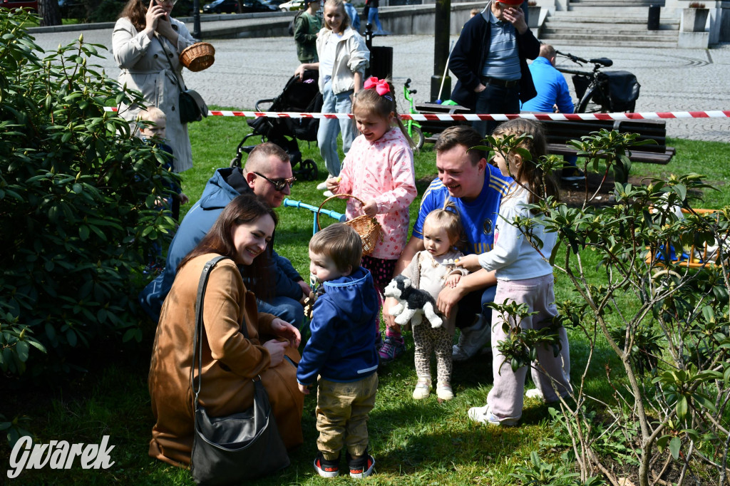 Świerklaniec. Wielkanocne szukanie jajek