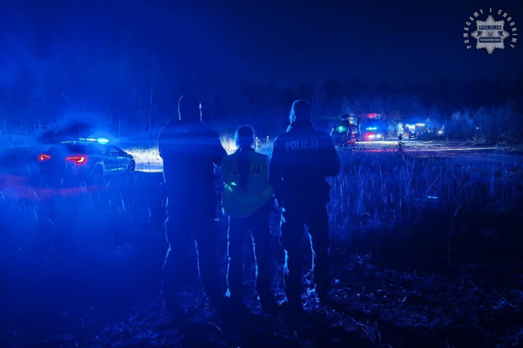 Wypadek 16-latka na motocyklu, interwencja LPR