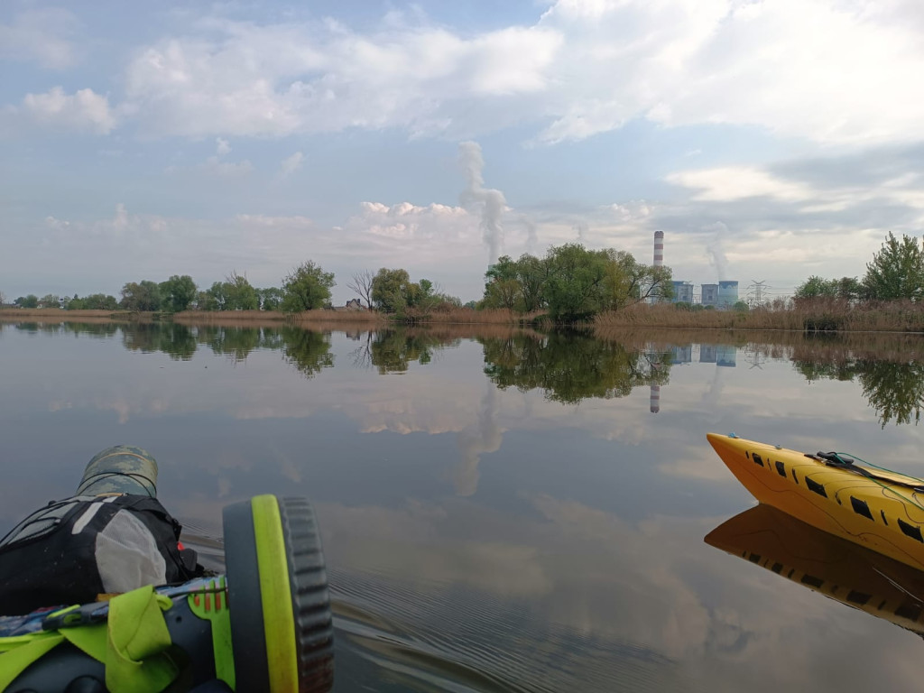 Kajakiem nad morze. Początek wyprawy