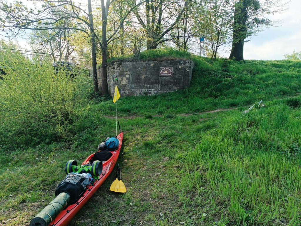 Kajakiem nad morze. Początek wyprawy