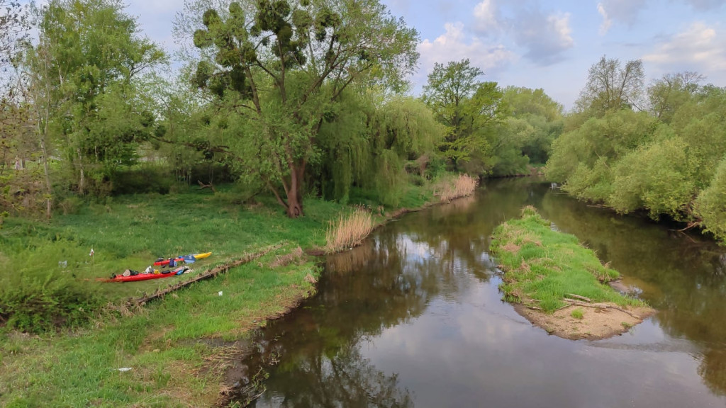Kajakiem nad morze. Początek wyprawy