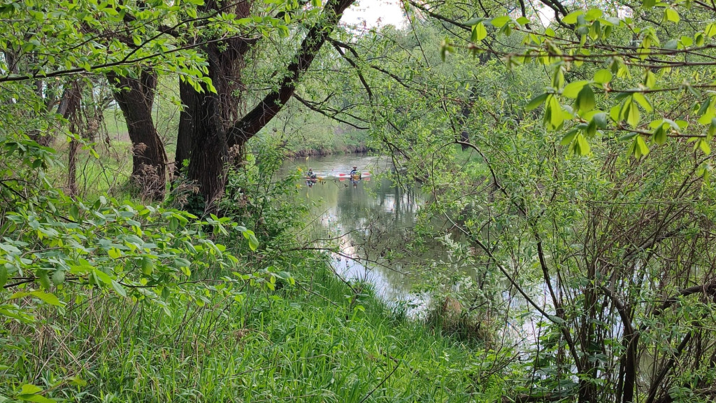 Kajakiem nad morze. Początek wyprawy