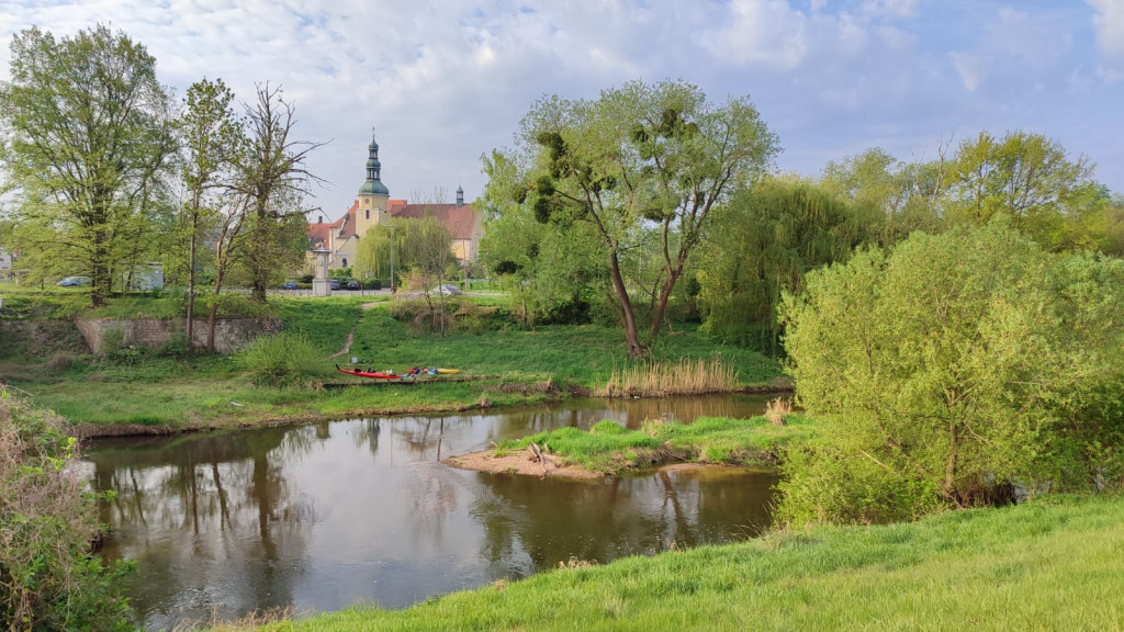 Kajakiem nad morze. Początek wyprawy