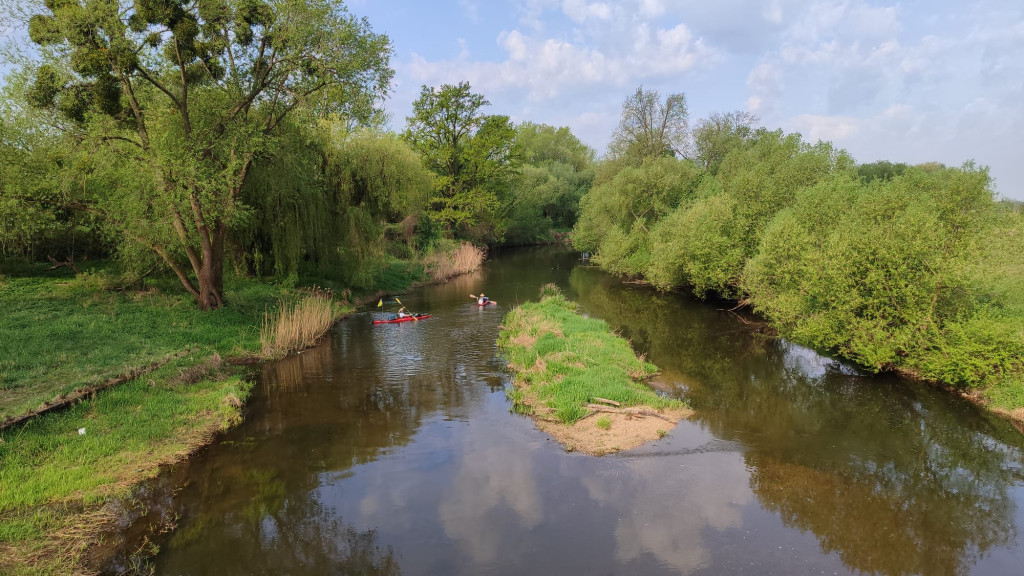 Kajakiem nad morze. Początek wyprawy