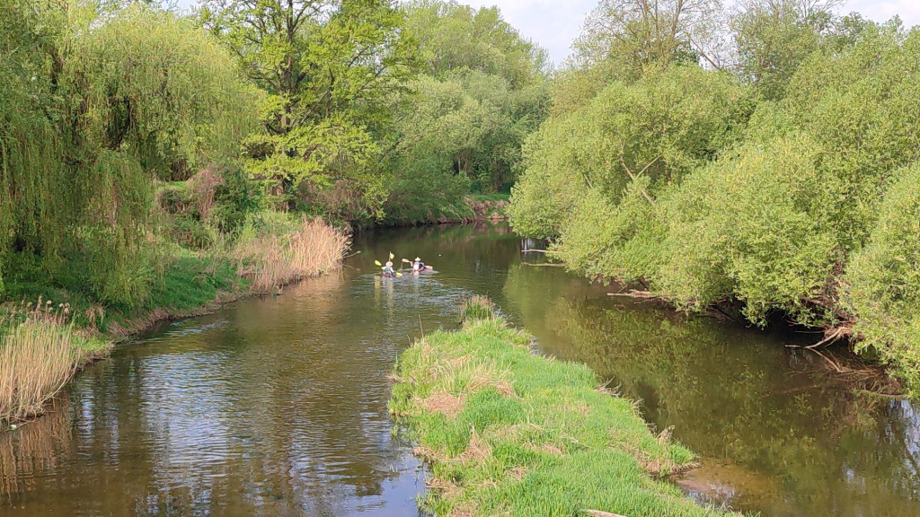 Kajakiem nad morze. Początek wyprawy