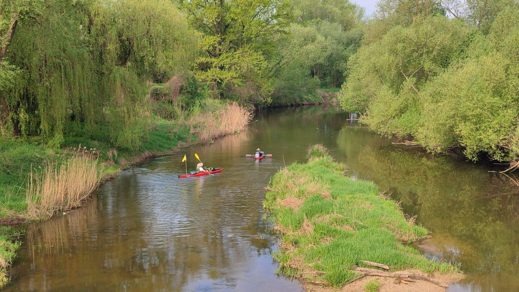 Kajakiem nad morze. Początek wyprawy